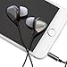 IYELLOW In-Ear Earbuds with Powerful Bass Stereo Volume Control Earphone For iOS Android Headphone (Black)