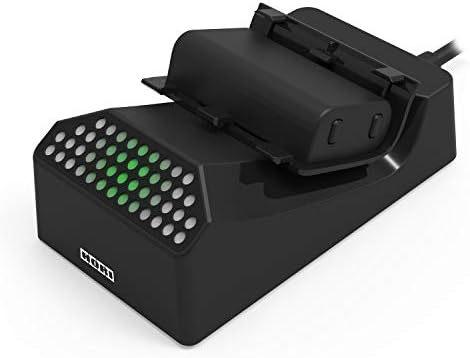 Hori – dock de carregamento único com bateria recarregável (xbox series x|s/xbox one)