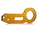 yunanwa Rear Tow Towing Hook for Universal Car Auto Trailer Ring Aluminum Alloy (Gold)
