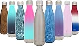 Simple Modern Stainless Steel Vacuum Insulated Double-Walled Wave Bottle, 34oz - Simple Stainless