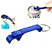 TC-Motor Blue Racing Performance Intake Pipe Inlet Manifold Gasket Screw for Predator 212cc for Honda GX200 for 6.5HP Chinese OHV Engines for Chinese 196cc Clone Engines Go Kart Cart Mini Bike