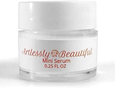 Mini (Trial Size) Artlessly Beautiful Organic Facial Serum with DMAE and MSM - Anti Aging Formula 100% Pure Natural Serum