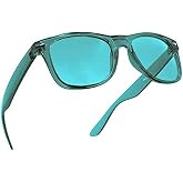 Aqua Color Therapy Glasses for Chakra Healing , Chromotherapy, and Mood