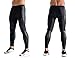 NATURET Compression Pants Running Tights Mens Leggings Baselayer Womens Cool Dry Sports Rreflect Light Tights