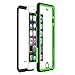 CellEver Waterproof Case for iPhone SE 2020 / iPhone 8 /iPhone 7,4.7-Inch, Clear Waterproof IP68 Certified Shockproof Sandproof Snowproof Full Body Sealed Protective Transparent Cover (Lime Green)