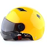 LALEO Open Face Motorcycle Helmet with Flip Up