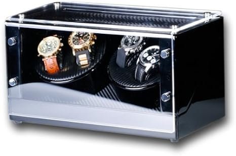 R.U.Braun - Caja para 4 relojes automáticos: Amazon.es: Relojes