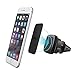 Anker Air Vent Magnetic Car Mount, Highly-Adjustable Phone Holder for iPhone SE / 6 / 6s / 7, Nexus 5X, Moto E, OnePlus X, HTC, Sony, Nokia and Other Smartphones (Black)