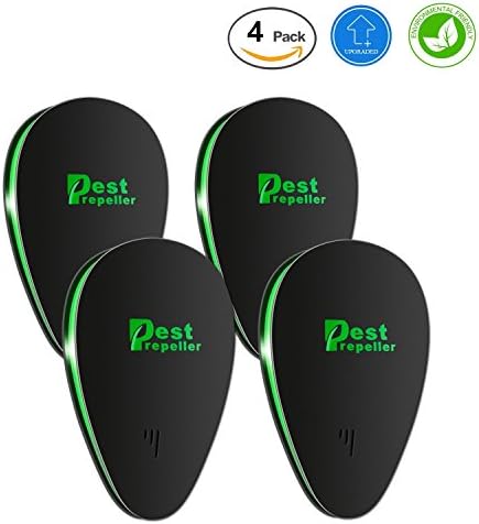 HOTGEE Ultrasonic Pest Control Repeller [2018 UPGRADED] Electronic Mouse Repellent Plug In-Pest Repellent for Mice,Mosquito,Spider,Insect,Ant,Cockroach,Fruit Fly,Bugs,Rodent