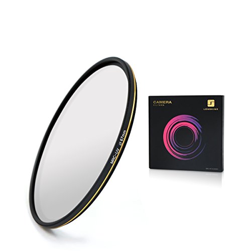 LENSKINS 67mm MRC UV Protective Filter, German Optics, Weather-Sealed, 16-Layer Multi-Resistant Nano Coated HD Clear Glass Ultra Violet Filter, Ultra Slim Camera Lens Protector Lens Cloth