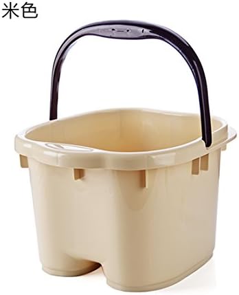 WJSX The Plastic Foot Bath Foot Massage Roller Footbath Bucket Home Foot wash feet Washing basins and Large Foot Bath Bucket