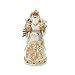 Enesco Jim Shore Heartwood Creek White Woodland Santa with Animals Figurine, White