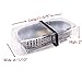Orion Motor Tech 240 LED White & Amber Roof Top 12V Mini Bar, Law Enforcement Truck Car Vehicle Emergency Hazard 7-Modes Beacon Light Snow Plow Safety Flash Strobe Light W/ Magnetic Base