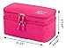 MISSLO Portable Travel Bra Underwear Socks Organizer 3 Layers (Rose)