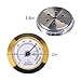 Cigar Hygrometer,Round Analog Hygrometer for Cigar Humidor,Cigar Box/Cigar Cabinet 2inch Diameter