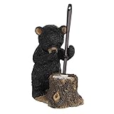 Bear Shape Toilet Brush Holder,Floor Standing