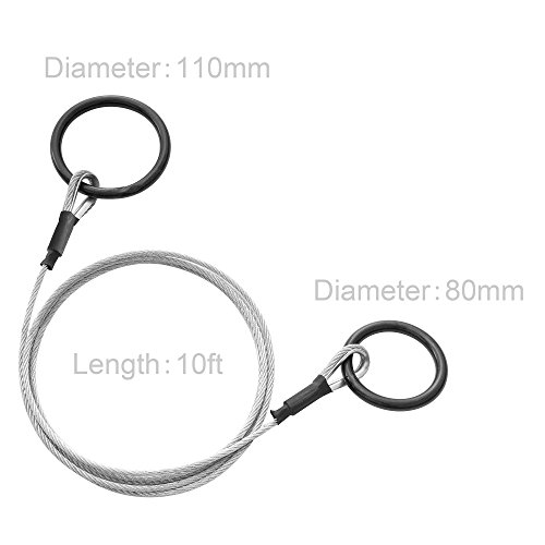 Earth Worth | Log Choker Cable | Toe Ring | 10 Feet
