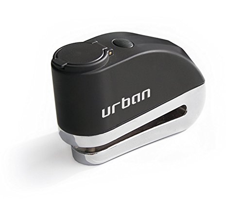 Urban Security Motorcycles Alarm Disc Lock 5.5 mm - 110 dB Alarm - Universal fit + Cable