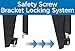 Mount-It Low-Profile Tilting TV Wall Mount Bracket for 32-60 inch LCD, LED, OLED, 4K or Plasma Flat Screen TVs - 175 lbs Capacity, 1.5 Inch Profile, Max VESA 600x400 (MI-318B), Black, 60