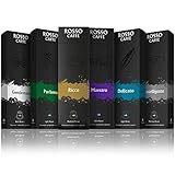 Rosso Coffee Capsules for Nespresso Original Machine - 60 Gourmet Espresso Pods Variety Pack, Compatible with Nespresso Original Line Machines