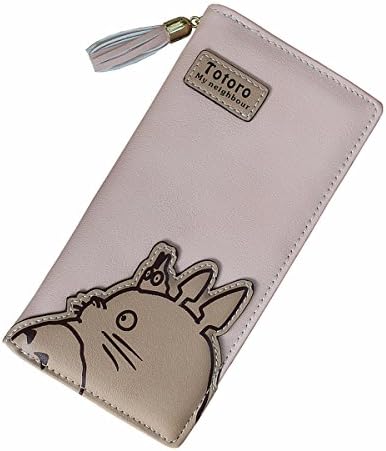 Hayao Miyazaki Anime My Neighbor Totoro Cosplay Cartoon Women Girl Students Long Bi-fold Wallet Purse