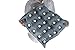 Premium Air Inflatable Seat Cushion - Comfortable Chair Cushion for Wheel Chair - Ideal for Prolonged Sitting - Ideal Seat Cushion for Daily Use (Gray)