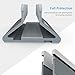 [Updated Version] Vertical Laptop Stand, BoYata Aluminum MacBook Stand Laptop Holder Desktop Stand with Adjustable Dock Size Compatible for MacBook/Lenovo/Dell Laptops (up to 17.3 inches) (Space Grey)thumb 2