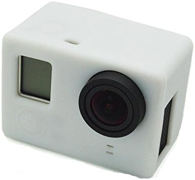 ProPto(TM) New Gel Silicone Protective Housing Case Rubber Cover Proection Housing Box For Gopro Hero 3 Hero 3+-White