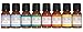 Ella Belle Top 8 Essential Oils - 100% Pure Therapeutic Grade - Sampler Gift Set Kit Includes Tea Tree, Eucalyptus, Lavender, Grapefruit, Rosemary, Lemongrass, Orange & Peppermint.