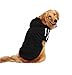 LesyPet Big Dog Hoodies Sports Clothes, 5XL, Black