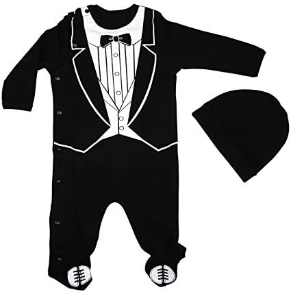 newborn tuxedo sleeper