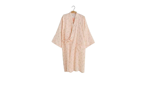 Ladies Lightweight Cotton Dressing Gown 