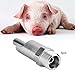 5PCS Automatic Pig Nipple Water Drinker, Livestock Water Drinking Dispenser Supplies Stainless Steel Straw Type Waterer Feeder for Sows Hog Swine Piglets Sheep Goatsthumb 2