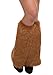 Adult Brown Furry Leg Warmers