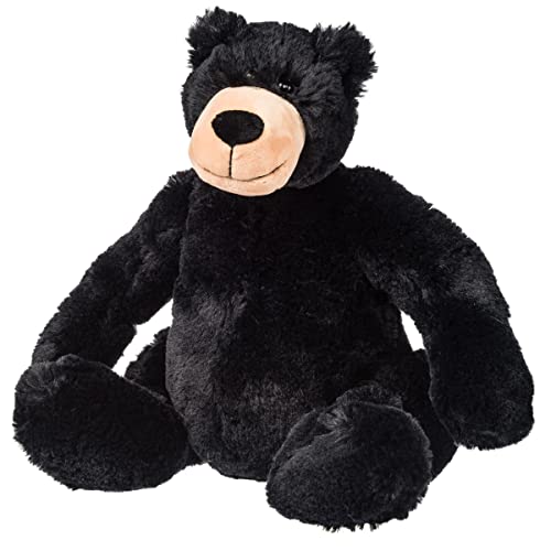 Mary Meyer Teddy Bear Stuffed Animal Soft Toy, 14-Inches, Burly Black Bear
