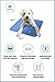 The Green Pet Shop Dog Cooling Mat - Pressure-Activated Gel Cooling Mat For Dogs, Medium Size - This Pet Cooling Mat Keeps Dogs and Cats Comfortable All Summer - Ideal for Home and Travel