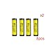BESTSUN 8Pcs 18650 3.7V 2800mAH Rechargeable Lithium Battery Low Self Discharge Rechargeable Batteries with PCB