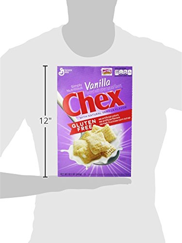 Chex Cereal, Gluten Free, Vanilla, 12.1 Ounce (Pack of 3)
