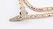 Flexible Bendable Snake Jewelry Necklace Gothic Magnetic Choker Necklace - Versatile Can be used as Waistband Bracelet