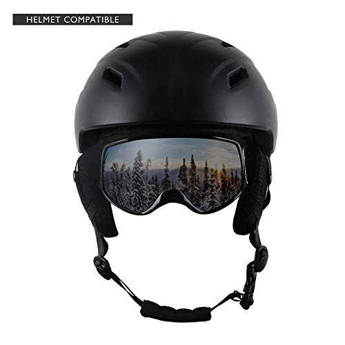 image for AKASO Ski Goggles, Snowboard Goggles Anti-Fog, 100% UV Protection, Dou