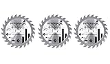 Hyperikon 4 1/2 Inch Blade Set, 12,000 RPM, 4.5 Circular Saw Blade