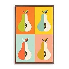 signwin Framed Canvas Wall Art Abstract Colorful Canvas...