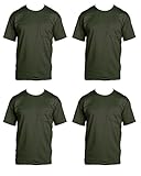 Fruit of the Loom Men's 4-Pack of Pocket T-Shirts