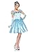 Leg Avenue Disney 3Pc. Classic Cinderella Costume Satin Dress Choker and Headband