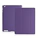 KHOMO - iPad 2 3 and 4 Generation Case - Dual Series - Super Slim Purple Cover with Rubberized Back and Smart Auto Wake Sleep Feature for Apple iPad 2, 3rd and 4th