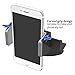 Car Mount Holder, Veckle CD Slot Car Mount Cell Phone Holder for Car Stable Universal Cradle Stand Car Phone Holder for Smartphone iPhone 7 6S 6 Plus Samsung Galaxy S8 S7 S6 Edge Note 5 4 GPS - Black