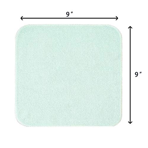 Softan Baby Hooded Bath Towel and Washcloths, Extra Soft and Ultra Absorbent, 6 Pack Gift for Newborn and Infants, Unicorn - Thumbnail 4