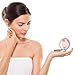 Compact Makeup Mirror - Dual sided Magnifying Mirror with 10X Magnifying and 1X Flat Mirror- Excellent For On the Go- 4