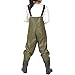 Vonsalor Chest Waders Fishing Boot-Foot Full-Sealed Wader Nylon PVC Waders Men and Women(7.0) 39