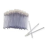 Shintop Disposable MakeUp Lip Brush Lipstick Gloss Wands Applicator Perfect Make Up Tool (100pcs clear)